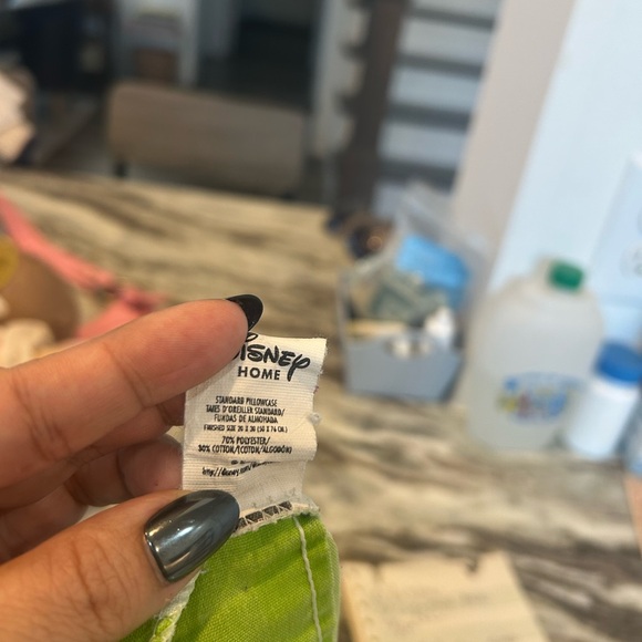 Vintage Disney Winnie the Pooh standard Pillowcase has wear stains made in USA - Picture 2 of 6